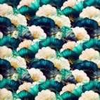 Kimono Blue - Trikåtyg