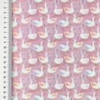 Duckies Pink - Trikåtyg