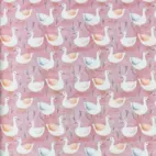 Duckies Pink - Trikåtyg