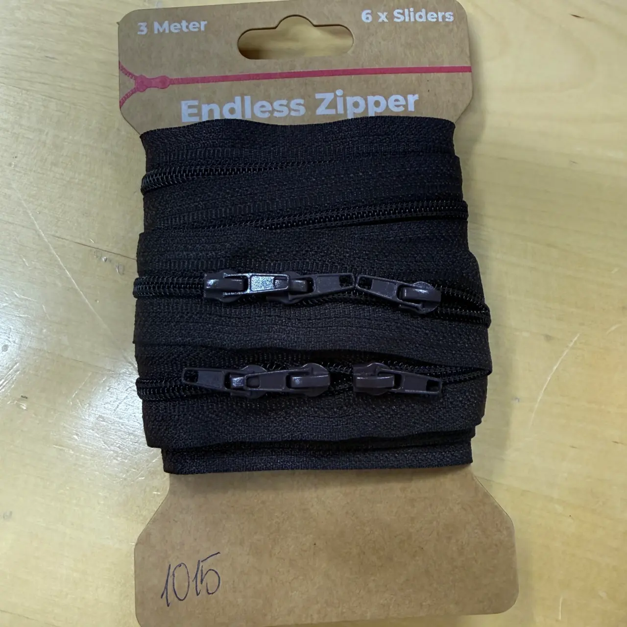 3 meter Dragkedja - brun