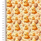 Chicken Ballons - bomullspoplin