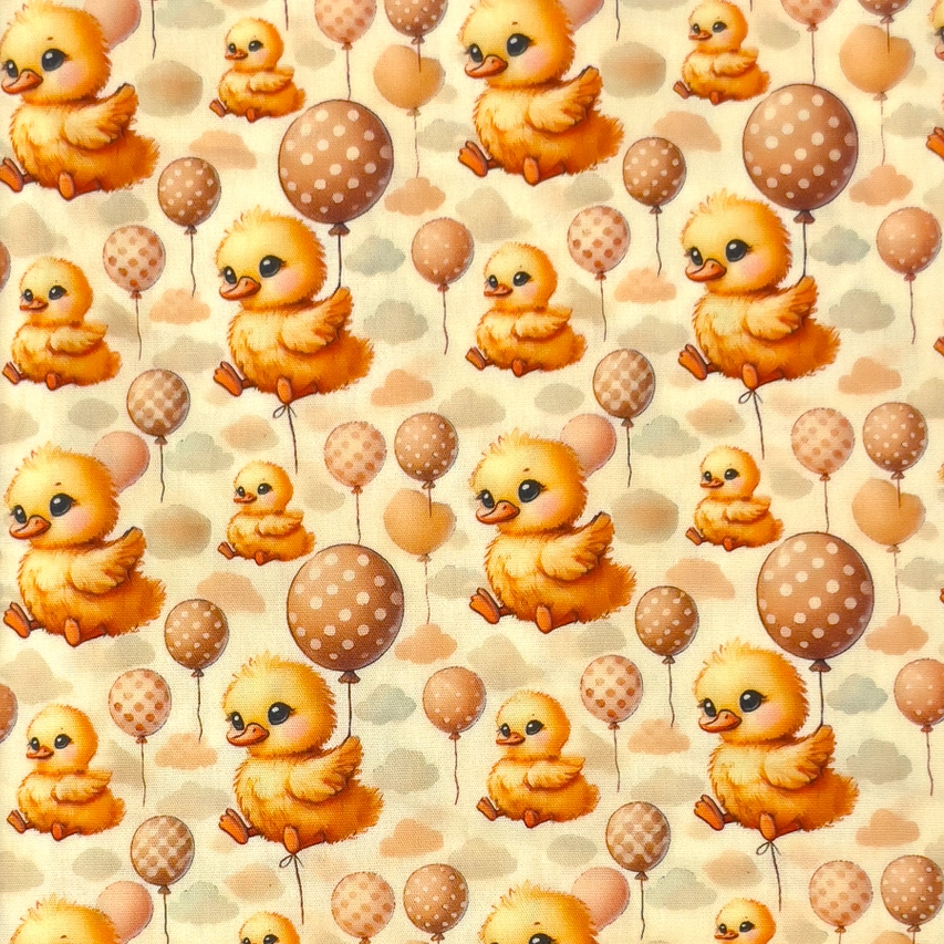 Chicken Ballons - bomullspoplin