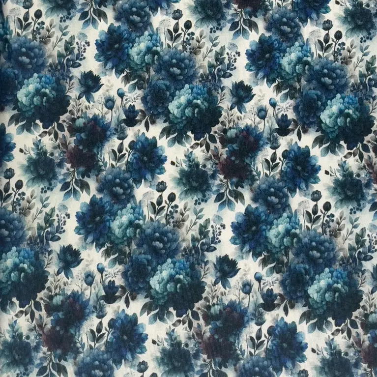 Fleur (Design.C) - Viscose Jersey.