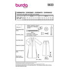 Burda Style 5633 – Kofta och byxor dam (34-46)