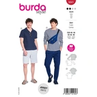 Burda. 5641 - T-shirt herr (46-56)