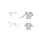 Burda. 5641 - T-shirt herr (46-56)