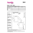 Burda. 5641 - T-shirt herr (46-56)