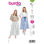 Burda. 5643 - Kjol dam (36-48)