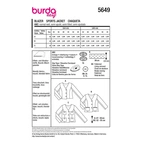 Burda. 5649 - Boucléblazer ladies (34-44)