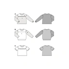 Burda. 5650 - Sweatshirt dam (34-44)
