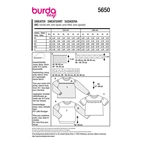Burda. 5650 - Sweatshirt dam (34-44)