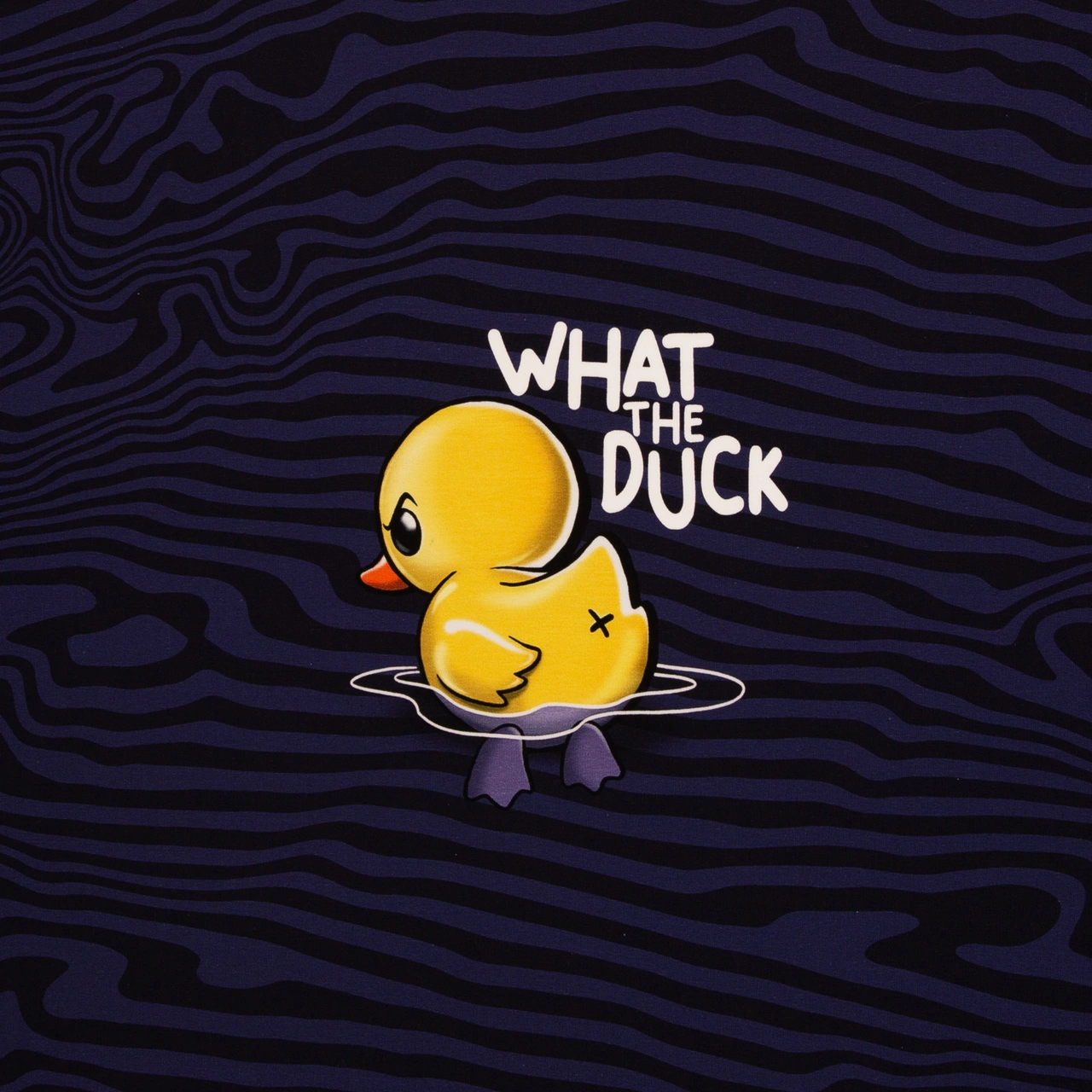 French terry | What the Duck by Thorsten Berger - panel