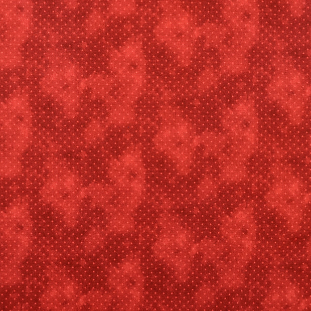 Cotton fabric, Woven - Mira | red dot