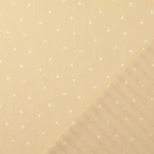 voile - Hearts, pale yellow
