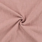 Muslin, melerad - Old pink
