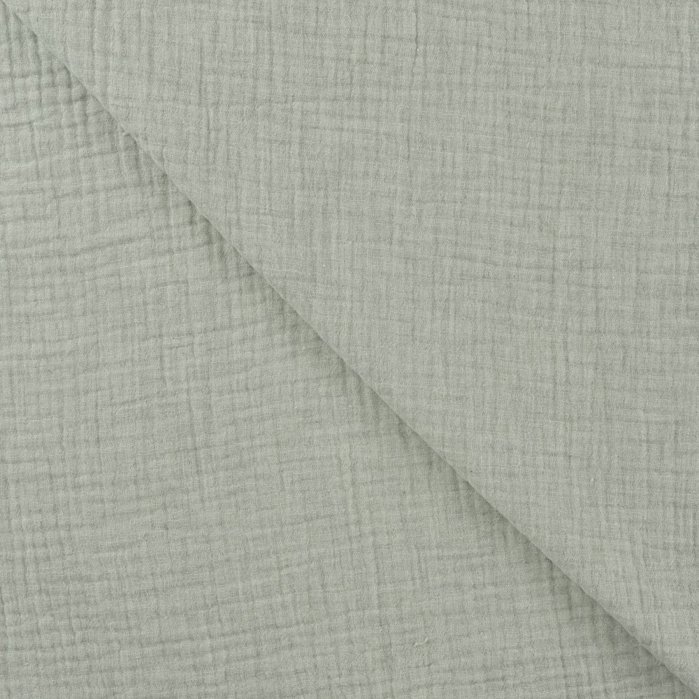Muslin, melerad - Dusty Mint