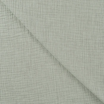 Muslin, melerad - Dusty Mint