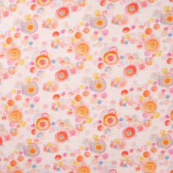 Muslin tyg - Dina, orange