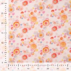 Muslin tyg - Dina, orange