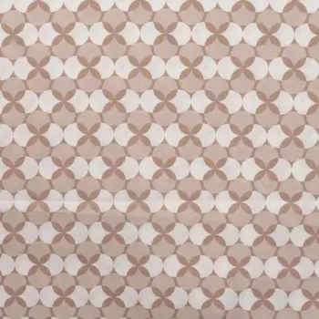 Bomullspoplin - Retro, sand