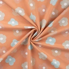 French terry | Flora, dusty