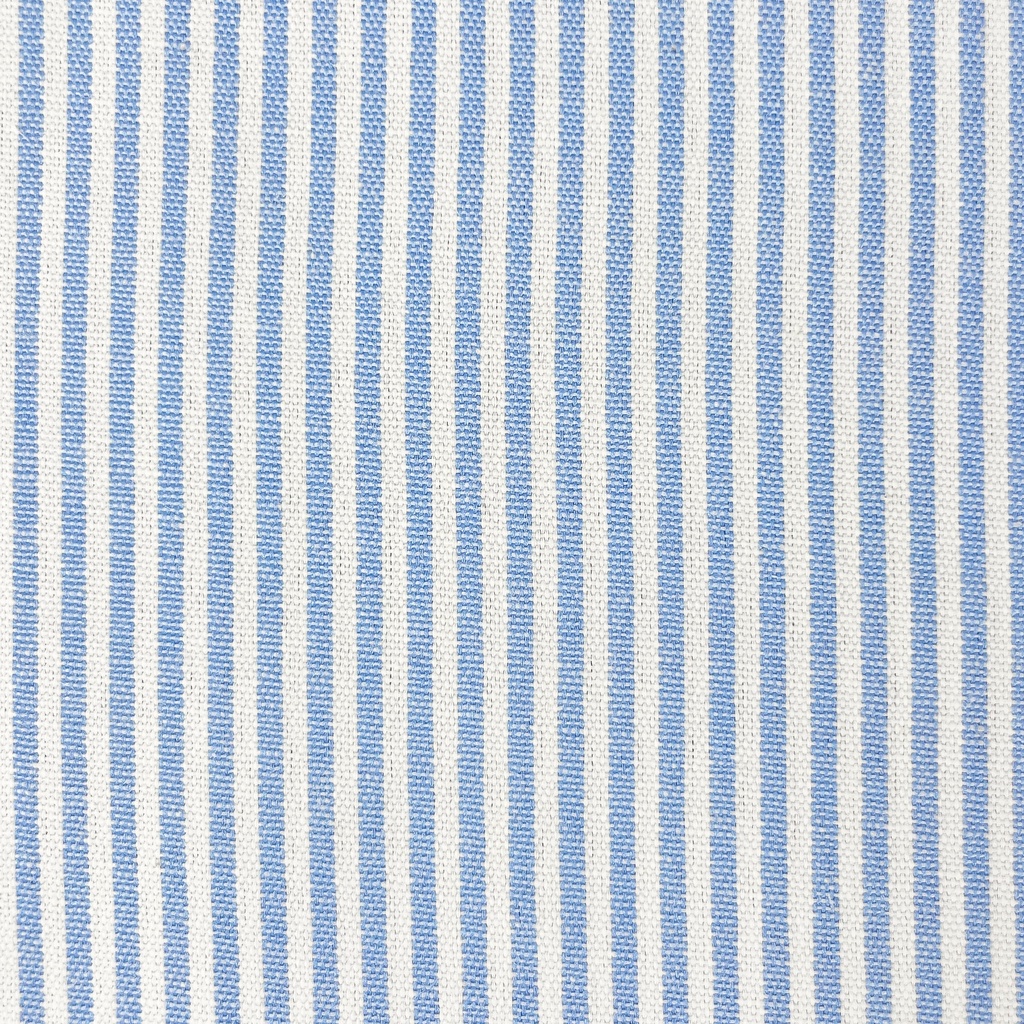 Chambray - Randig, Ljus jeans