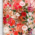 Viskos - Vilda blommor, röd