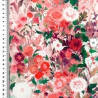 Viskos - Vilda blommor, korall