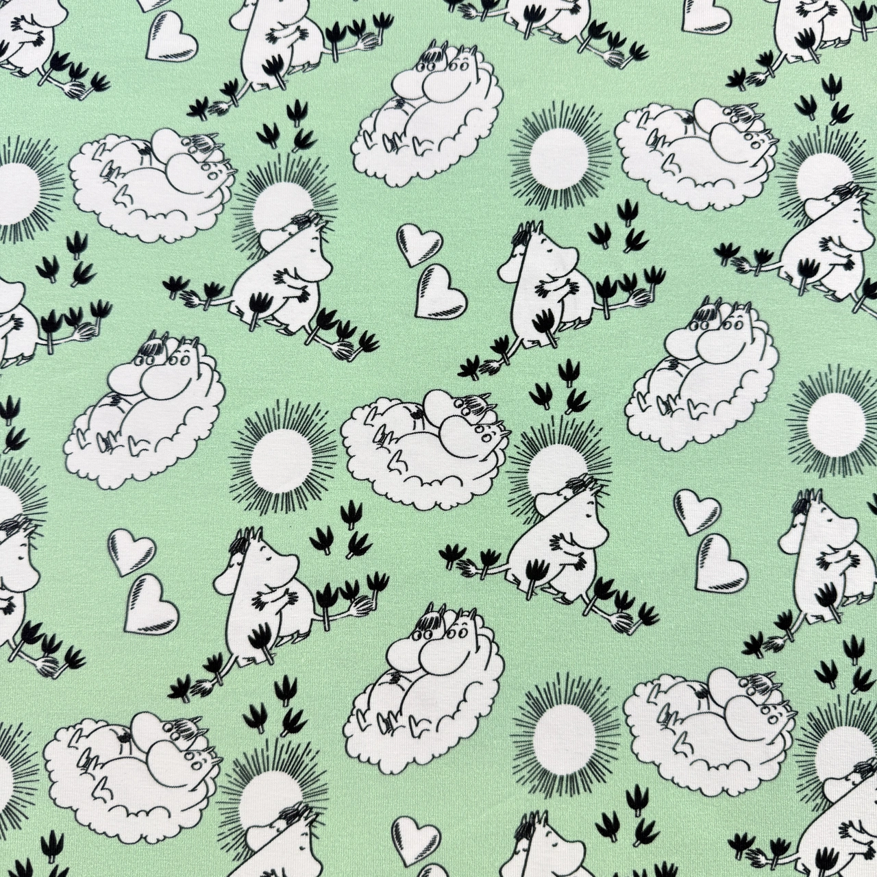 Soliga dagar, grön - Moomin By ZannaZ