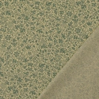 Cotton poplin - Leaves, green