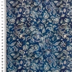 Viskos - White Flowers, Blue