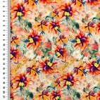 Viskos - Floral Explose, Orange