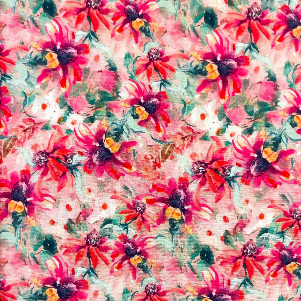 Viskos - Floral Explose, Pink