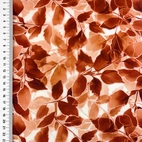 Viscose - Leafs, Burned