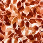 Viscose - Leafs, Burned