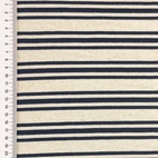 Trikåtyg - Fox Wide Stripes, Blå