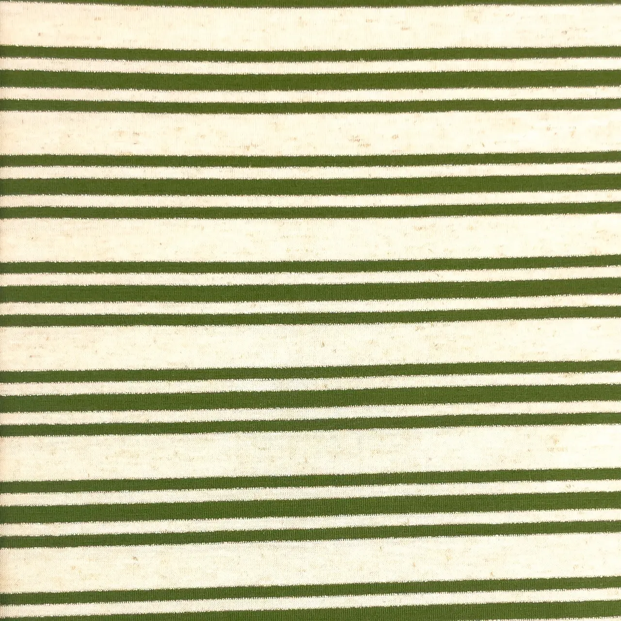 Trikåtyg - Fox Wide Stripes, Grön