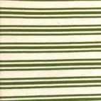Trikåtyg - Fox Wide Stripes, Grön