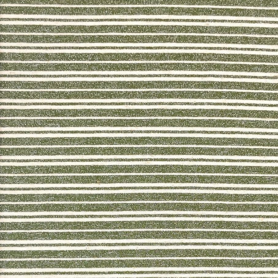 Trikåtyg - Fox Stripes, Grön