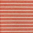 Trikåtyg - Fox Stripes, Röd