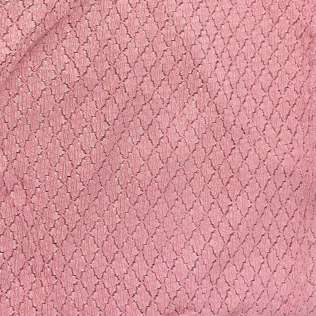 Stretch Spets - Old Pink