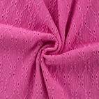 Broderad trikå - Cerise
