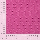 Broderad trikå - Cerise