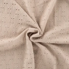 Broderad trikå - Sand