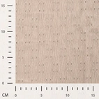 Broderad trikå - Sand