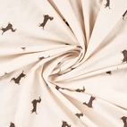 Knit fabric - Dachshunds