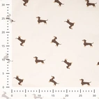 Knit fabric - Dachshunds