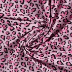 French terry | Glitter leopard