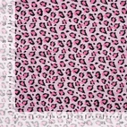 French terry | Glitter leopard