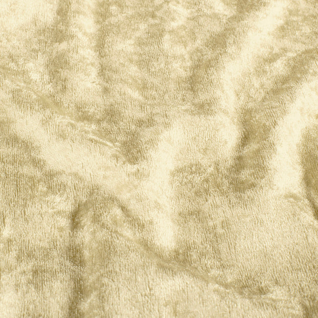 Krossad Plysch - Beige